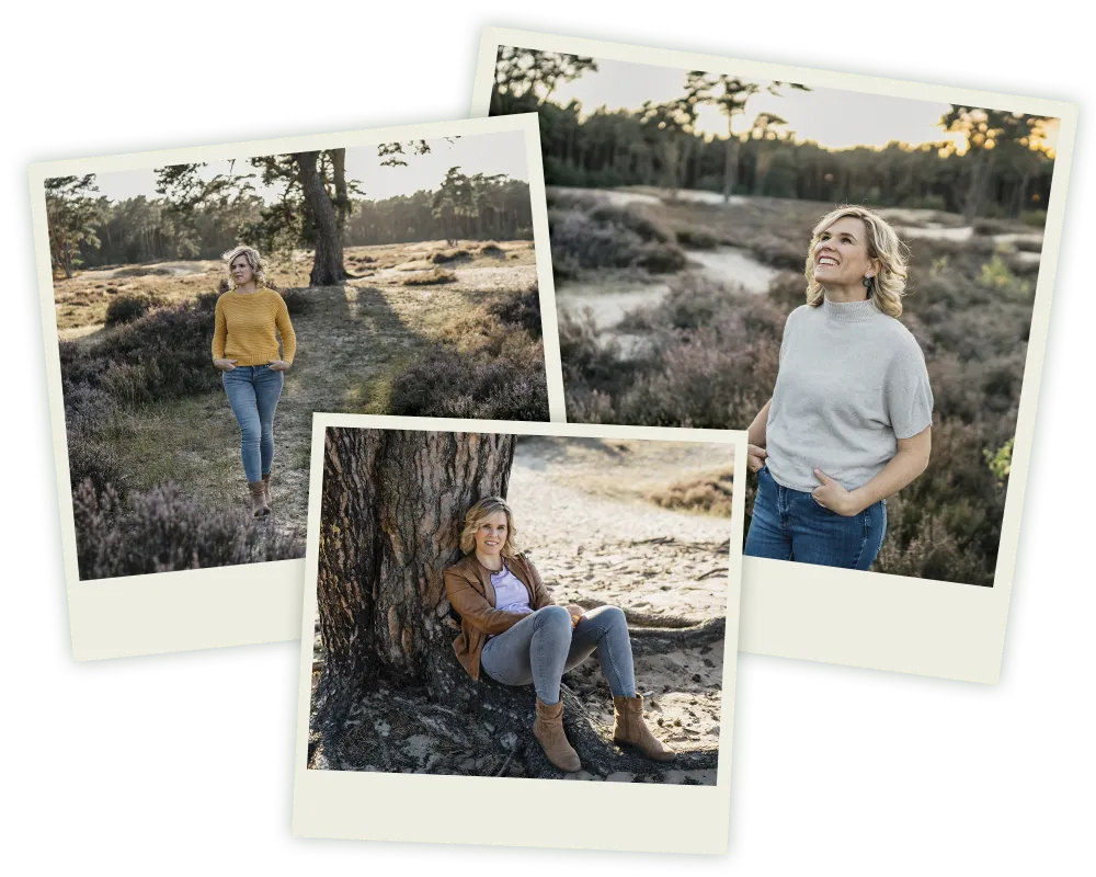 Tierfotografin Ines Arnshoff aus Bremen fotografiert in Heidelandschaft.